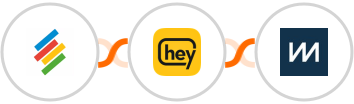 Stackby + Heymarket SMS + ChartMogul Integration