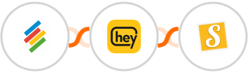 Stackby + Heymarket SMS + Stannp Integration
