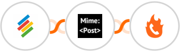 Stackby + MimePost + PhoneBurner Integration