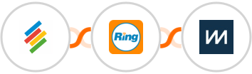 Stackby + RingCentral + ChartMogul Integration