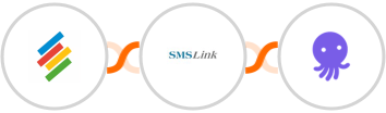 Stackby + SMSLink  + EmailOctopus Integration
