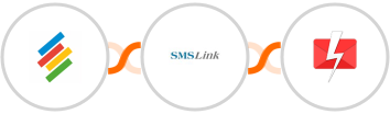 Stackby + SMSLink  + Fast2SMS Integration