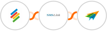 Stackby + SMSLink  + Sendiio Integration