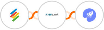Stackby + SMSLink  + WiserNotify Integration