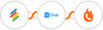 Stackby + UChat + PhoneBurner Integration