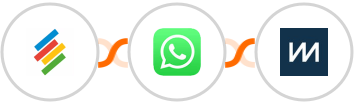 Stackby + WhatsApp + ChartMogul Integration