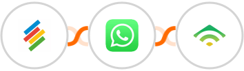 Stackby + WhatsApp + klaviyo Integration
