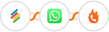 Stackby + WhatsApp + PhoneBurner Integration