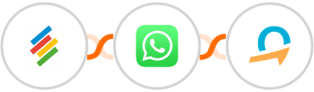 Stackby + WhatsApp + Quentn Integration