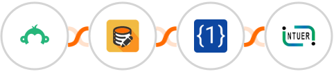 Survey Monkey + Data Modifier + OneSimpleApi + ZNICRM (Intueri CRM) Integration