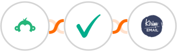 Survey Monkey + Verificaremails + Kirim.Email Integration