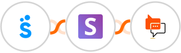 Sympla + Snov.io + SMS Online Live Support Integration