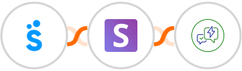Sympla + Snov.io + WA.Team Integration