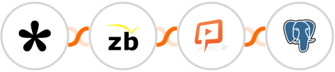 Tally + ZeroBounce + JetWebinar + PostgreSQL Integration