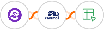 The Conversion Engine + Enormail + Zoho Sheet Integration