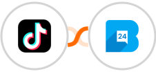 TikTok Lead Generation + Bulk24SMS Integration