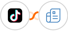 TikTok Lead Generation + Zoho Invoice Integration