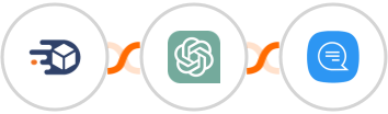 TrackMage + ChatGPT + Wassenger Integration