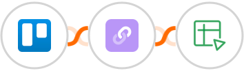 Trello + Lnk.Bio + Zoho Sheet Integration