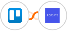 Trello + PDFGate Integration