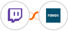 Twitch + rasa.io Integration