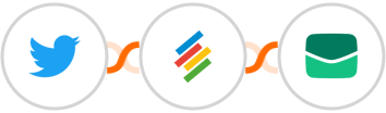 Twitter + Stackby + Email It Integration