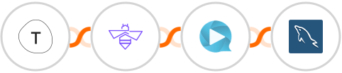 Typeform + VerifyBee + WebinarGeek + MySQL Integration