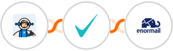 Uncanny Automator + EmailListVerify + Enormail Integration