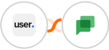 User.com + Google Chat Integration