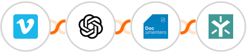 Vimeo + OpenAI Whisper + Documentero + Egnyte Integration