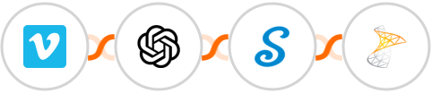Vimeo + OpenAI Whisper + signNow + Sharepoint Integration