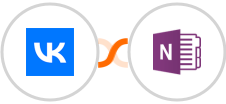 Vk.com + OneNote Integration