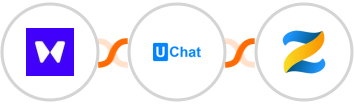 Waitwhile + UChat + Zenler Integration