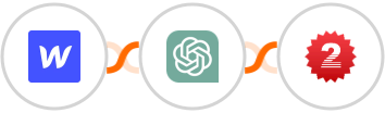 Webflow + ChatGPT + 2Factor SMS Integration
