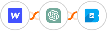 Webflow + ChatGPT + Bulk24SMS Integration