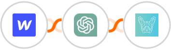 Webflow + ChatGPT + Bulldog-WP  Integration