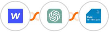 Webflow + ChatGPT + Documentero Integration