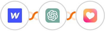 Webflow + ChatGPT + Heartbeat Integration