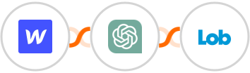 Webflow + ChatGPT + Lob Integration