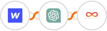 Webflow + ChatGPT + Mobiniti SMS Integration