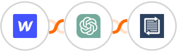 Webflow + ChatGPT + Phaxio Integration