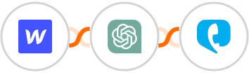 Webflow + ChatGPT + Toky Integration