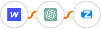 Webflow + ChatGPT + Ziper Integration