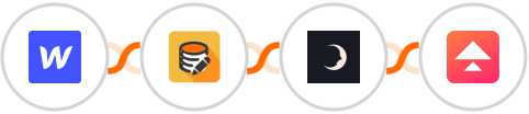Webflow + Data Modifier + Sniffmail + Upnify Integration