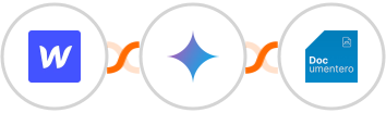 Webflow + Gemini AI + Documentero Integration