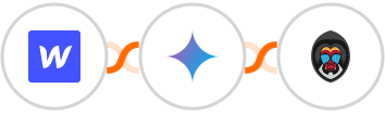 Webflow + Gemini AI + Mandrill Integration