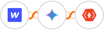 Webflow + Gemini AI + thanks.io Integration
