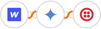 Webflow + Gemini AI + Twilio Integration