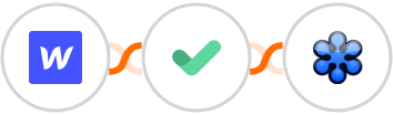 Webflow (Legacy) + MailerCheck + GoToWebinar Integration