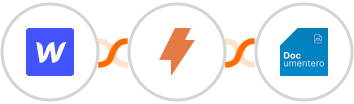Webflow (Legacy) + Straico + Documentero Integration